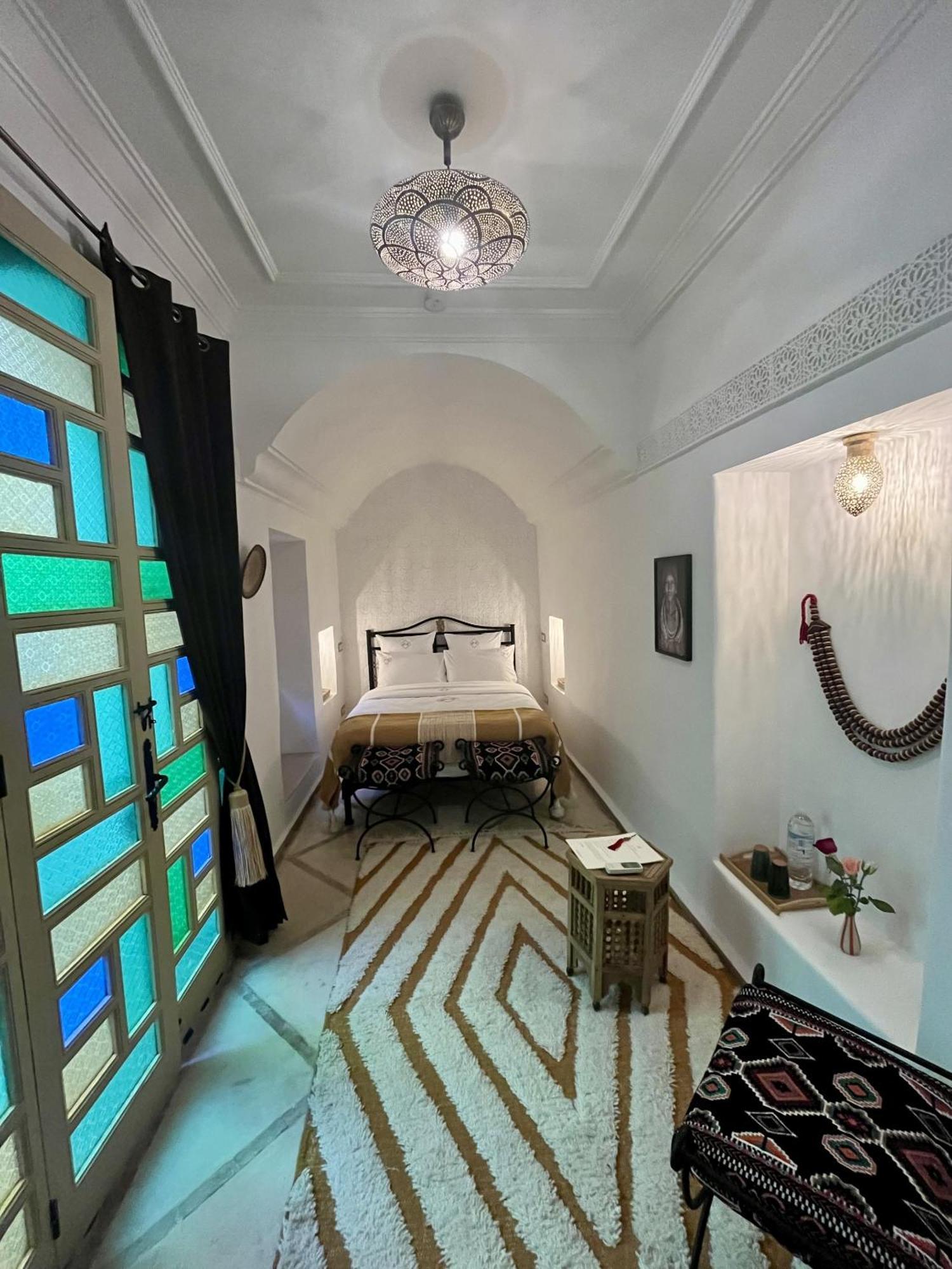 马拉喀什 艾西拉摩洛哥传统庭院住宅酒店 客房 照片